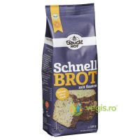 Mix de Faina pentru Paine Rapida cu Seminte Fara Gluten Ecologic/Bio 500g
