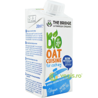 Crema Vegetala din Ovaz pentru Gatit Ecologica/Bio 200ml