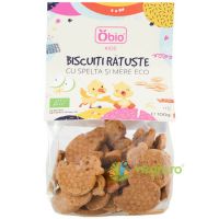 Biscuiti Ratuste cu Spelta si Mere Ecologici/Bio 100g