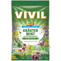 Bomboane cu Aroma de Menta si Plante fara Zahar 60g