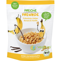 Cereale pentru Mic Dejun cu Banane si Vanilie Ecologice/Bio 125g