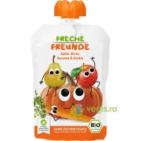 Piure de Mere, Pere, Morcov si Dovleac Ecologic/Bio 100g