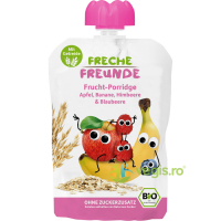 Porridge de Ovaz cu Mere, Banane, Zmeura si Afine Ecologic/Bio 100g