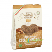 Biscuiti cu Cacao si Alune de Padure fara Gluten Ecologice/Bio 250g