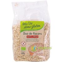 Duo Fulgi de Ovaz si Hrisca fara Gluten Ecologici/Bio 400g