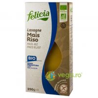 Foi de Lasagna din Malai si Orez fara Guten Ecologice/Bio 250g