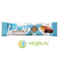 Baton Proteic 31% Proteine cu Nuca de Cocos si Migdale fara Gluten Infinity Protein 55g
