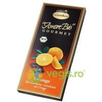 Ciocolata Amaruie 55% Cacao cu Portocale Ecologica/Bio 100g