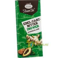 Ciocolata Amaruie cu Ghimbir Caramelizat Ecologica/Bio 40g