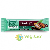 Ciocolata Amaruie cu Indulcitor Stevie Sweet&Safe 25g