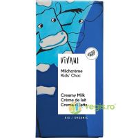 Ciocolata cu Crema de Lapte pentru Copii Ecologica/Bio 100g