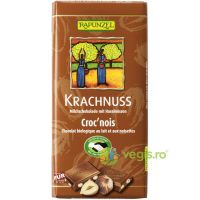 Ciocolata din Lapte Integral cu Alune Ecologica/Bio 100g