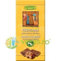Ciocolata Nirwana cu Lapte si Praline Ecologica/Bio 100g