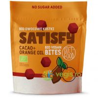 Cuburi de Fructe cu Ciocolata si Portocale Ecologice/Bio 120g