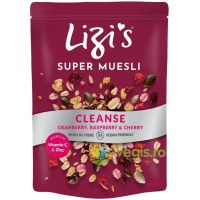 Super Musli Cleanse cu Merisor, Zmeura si Cirese 400g