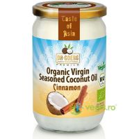Ulei de Cocos Condimentat cu Scortisoara Ecologic/Bio 190ml