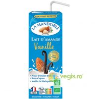 Bautura Vegetala de Migdale cu Vanilie fara Gluten Ecologica/Bio 200ml