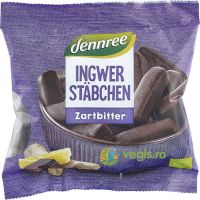 Betisoare de Ghimbir in Ciocolata Neagra Ecologice/Bio 80g