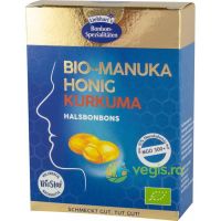 Bomboane cu Miere de Manuka si Kurkuma Ecologice/Bio 100g