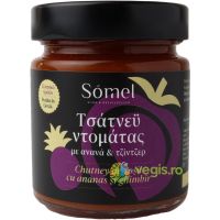 Chutney de Rosii cu Ananas si Ghimbir 225g