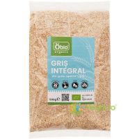 Gris Integral din Grau Spelta fara Zahar Ecologic/Bio 500g