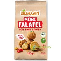 Mix pentru Falafel cu Linte Rosie si Curry fara Gluten Ecologic/Bio 160g