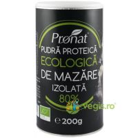 Pudra Proteica de Mazare Izolata 80% Ecologica/Bio 200g