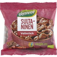 Stafide in Ciocolata cu Lapte Ecologice/Bio 100g