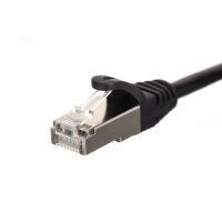 Netrack patch cable RJ45, snagless boot, Cat 5e FTP, 3m grey