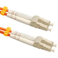 Qoltec Optic Patchcord LC-LC MD 50/125U OM2 | 1,0m