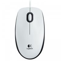 Mouse B100 USB, optic, alb
