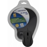 Mouse EM125K, 1200 dpi, USB + GEL MOUSE PAD, Negru