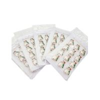 Brose engros pentru martisoare ghiocel cu buburuza set 12 buc
