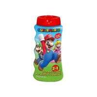 Gel de dus si sampon 2 in 1, Super Mario, Copii, 475 ml Engros