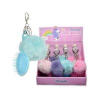 Set 12 bucati perii par Pompom Martinelia 3021w Engros
