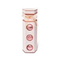 Set 3 bile de baie parfumate Scented Bath Bronze IDC Institute 42109, 150 g Engros