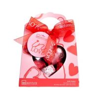 Set 5 bile solubile de baie In Love Rose, IDC Institute 42513, 175 g Engros