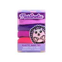 Set 5 elastice pentru par Martinelia 3011w, mov Engros