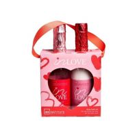 Set gel de dus si lotiune de corp In Love Rose, IDC Institute 42514, 540 ml Engros