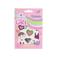 Tatuaje temporare cu glitter Super Girl, Martinelia, 68022 Engros