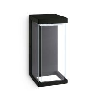 Aplica exterior Philips Kyrie, 12 W, aluminiu, negru, IP44