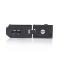 Zavor pentru lacat Yale, 160 mm, negru