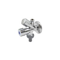 Robinet coltar mixt Tiemme, filet interior-exterior, alama,crom, 1/2 x 3/4 x 3/8