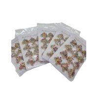 Set brose engros martisor cosulet cu flori set brose 12/buc