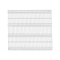 Panou gard bordurat zincat, plastifiat, gri antracit, RAL 7016, 1200 x 2000 mm