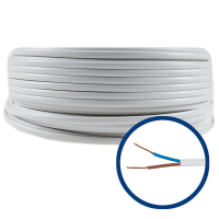Cablu electric MYYUP 2 x 1 mmp, izolatie PVC, plat
