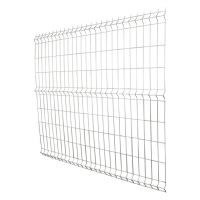 Panou gard plastifiat zincat bordurat gri 4,2 x 1700 x 2500 mm