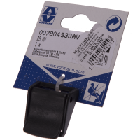 Clema blocare chinga, metal,, negru, 25 mm