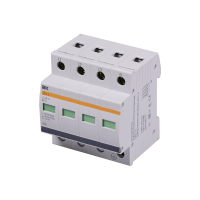 Descarcator supratensiune IEK OPS1-C4P, 4 poli, 400V, IP 23