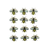 Set En-gros 12 Brose Martisor marime mica, 3.5cm, Albinuta Gingasa